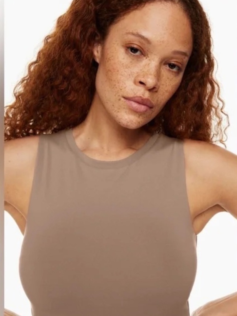 Babaton Aritzia Contour Sleeveless Bodysuit
